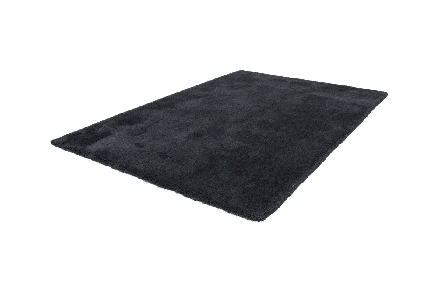 Velvet 500 Shaggy Plain Graphite Rug with Soft Touch - Lalee Designer Rugs